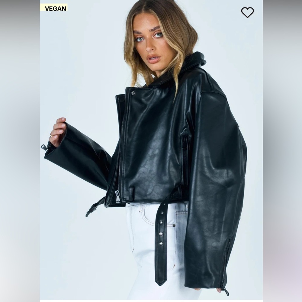 VEGAN LEATHER JACKET